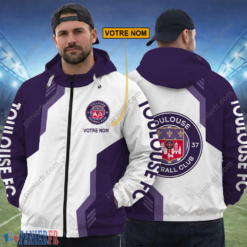 Toulouse FC – Hoodie ZipFlex Nouvelle édition avec nom personnalisé