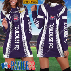 Toulouse FC – Robe hoodie femme Édition spéciale Avec Nom Personnalisé