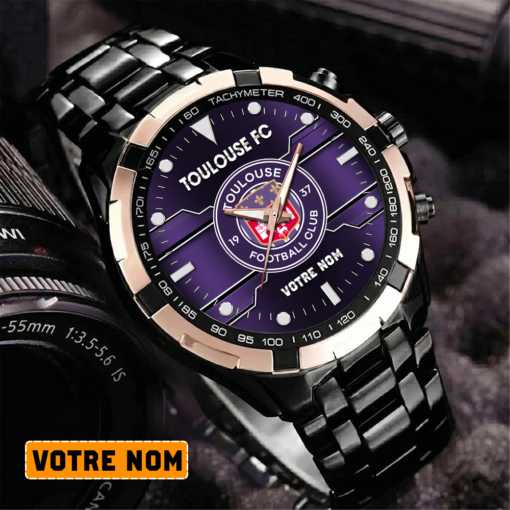 Toulouse FC – Montre Aurora Nouvelle édition Avec Nom Personnalisé Toulouse FC – Montre Aurora Nouvelle édition Avec Nom Personnalisé