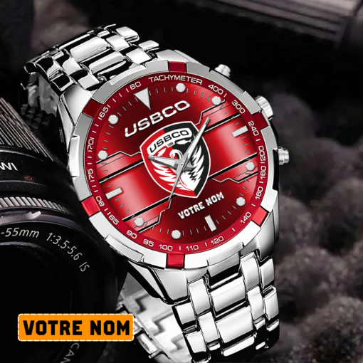 US Boulogne – Montre Aurora Nouvelle édition Avec Nom Personnalisé US Boulogne – Montre Aurora Nouvelle édition Avec Nom Personnalisé