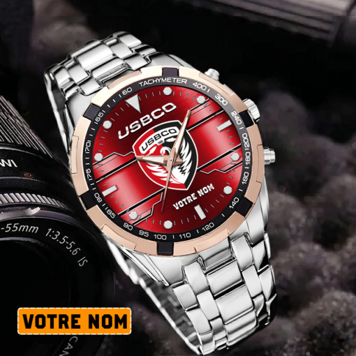 US Boulogne – Montre Aurora Nouvelle édition Avec Nom Personnalisé US Boulogne – Montre Aurora Nouvelle édition Avec Nom Personnalisé