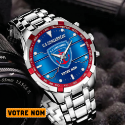 US Concarneau – Montre Aurora Nouvelle édition Avec Nom Personnalisé