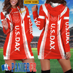 US Dax – Robe hoodie femme Édition spéciale Avec Nom Personnalisé