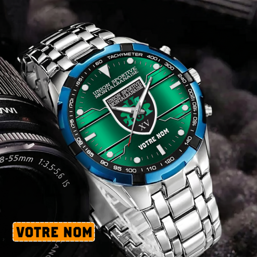 US Montauban – Montre Aurora Nouvelle édition Avec Nom Personnalisé US Montauban – Montre Aurora Nouvelle édition Avec Nom Personnalisé