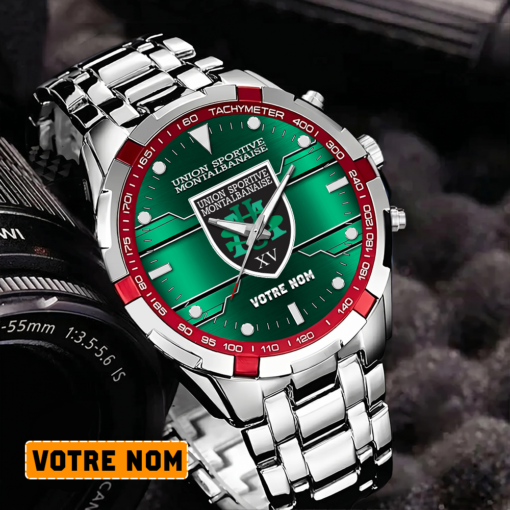 US Montauban – Montre Aurora Nouvelle édition Avec Nom Personnalisé US Montauban – Montre Aurora Nouvelle édition Avec Nom Personnalisé