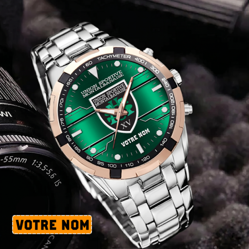 US Montauban – Montre Aurora Nouvelle édition Avec Nom Personnalisé US Montauban – Montre Aurora Nouvelle édition Avec Nom Personnalisé