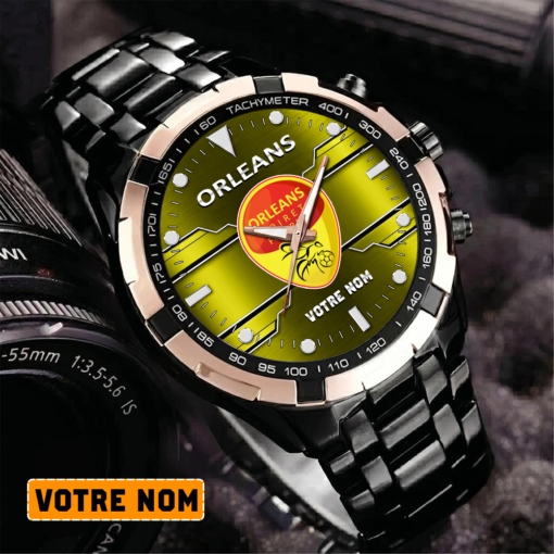 US Orléans Loiret – Montre Aurora Nouvelle édition Avec Nom Personnalisé US Orléans Loiret – Montre Aurora Nouvelle édition Avec Nom Personnalisé