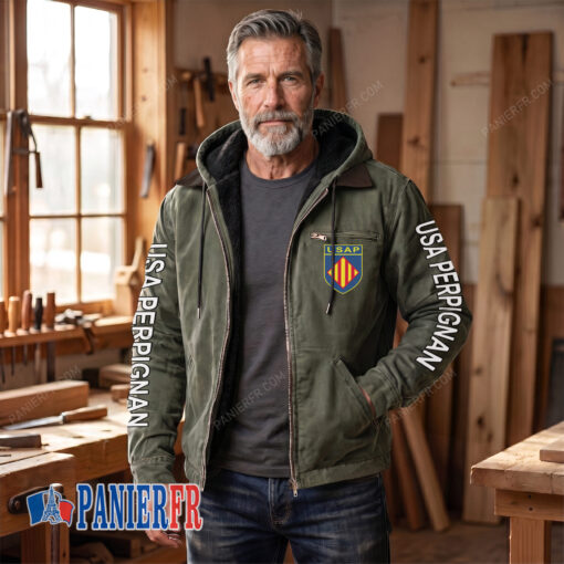 USA Perpignan – Hoodie en flanelle nouvelle édition USA Perpignan – Hoodie en flanelle nouvelle édition