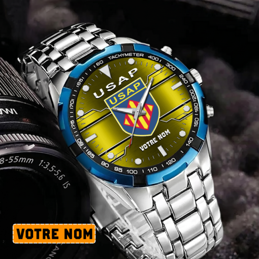 USA Perpignan – Montre Aurora Nouvelle édition Avec Nom Personnalisé USA Perpignan – Montre Aurora Nouvelle édition Avec Nom Personnalisé