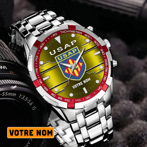USA Perpignan – Montre Aurora Nouvelle édition Avec Nom Personnalisé USA Perpignan – Montre Aurora Nouvelle édition Avec Nom Personnalisé