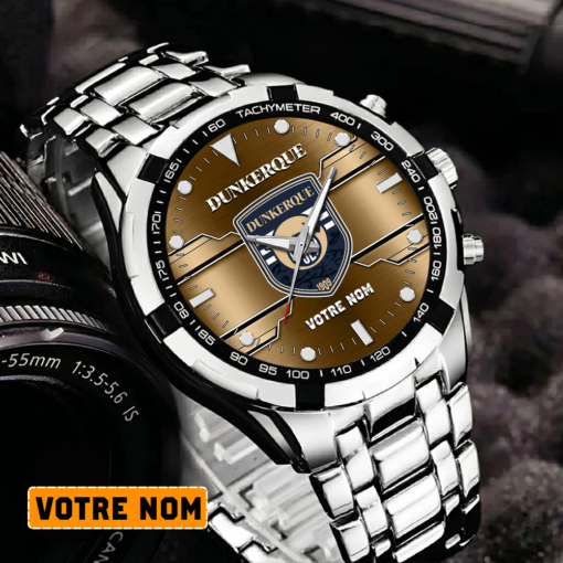 USL Dunkerque – Montre Aurora Nouvelle édition Avec Nom Personnalisé USL Dunkerque – Montre Aurora Nouvelle édition Avec Nom Personnalisé