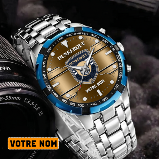 USL Dunkerque – Montre Aurora Nouvelle édition Avec Nom Personnalisé USL Dunkerque – Montre Aurora Nouvelle édition Avec Nom Personnalisé