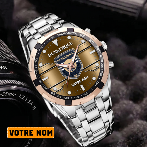 USL Dunkerque – Montre Aurora Nouvelle édition Avec Nom Personnalisé USL Dunkerque – Montre Aurora Nouvelle édition Avec Nom Personnalisé