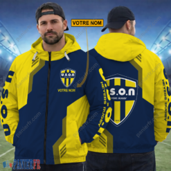 USON Nevers – Hoodie ZipFlex Nouvelle édition avec nom personnalisé