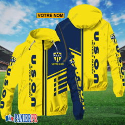 USON Nevers – Hoodie ZipFlex Nouveau style avec nom personnalisé