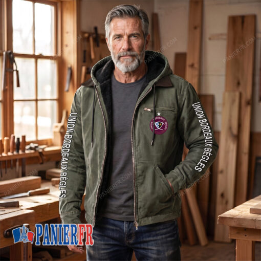 Union Bordeaux Bègles – Hoodie en flanelle nouvelle édition Union Bordeaux Bègles – Hoodie en flanelle nouvelle édition