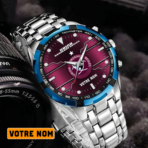 Union Bordeaux Bègles – Montre Aurora Nouvelle édition Avec Nom Personnalisé Union Bordeaux Bègles – Montre Aurora Nouvelle édition Avec Nom Personnalisé