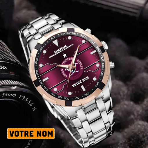Union Bordeaux Bègles – Montre Aurora Nouvelle édition Avec Nom Personnalisé Union Bordeaux Bègles – Montre Aurora Nouvelle édition Avec Nom Personnalisé