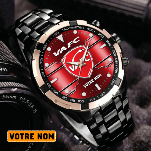 Valenciennes FC – Montre Aurora Nouvelle édition Avec Nom Personnalisé Valenciennes FC – Montre Aurora Nouvelle édition Avec Nom Personnalisé