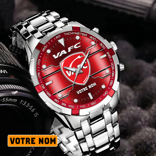 Valenciennes FC – Montre Aurora Nouvelle édition Avec Nom Personnalisé Valenciennes FC – Montre Aurora Nouvelle édition Avec Nom Personnalisé