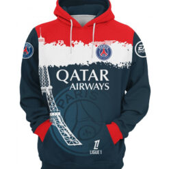 Pull à capuche Paris Saint-Germain Nouvelle édition sport QATAR ARIWAYS