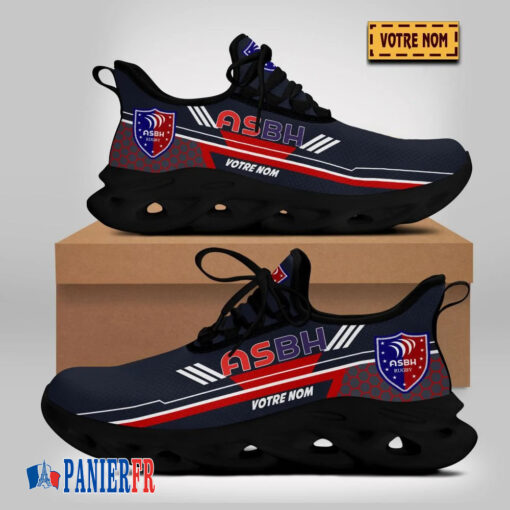 Chaussures Max Soul AS Béziers Hérault – Édition limitée avec nom personnalisé Chaussures Max Soul AS Béziers Hérault – Édition limitée avec nom personnalisé