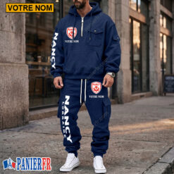 AS Nancy Lorraine – Survêtement Streetwear Édition spéciale Avec Nom Personnalisé