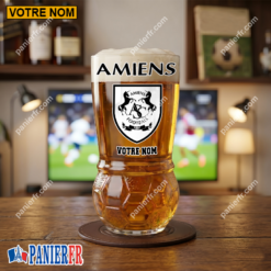 Amiens SC – Verre à Bière Foot Édition spéciale Avec Nom Personnalisé