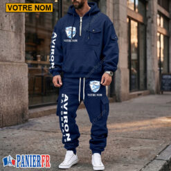 Aviron Bayonnais – Survêtement Streetwear Édition spéciale Avec Nom Personnalisé