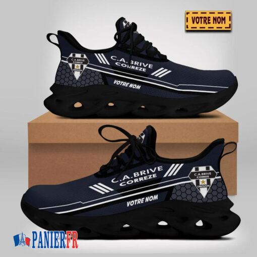 Chaussures Max Soul CA Brive – Édition limitée avec nom personnalisé Chaussures Max Soul CA Brive – Édition limitée avec nom personnalisé