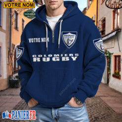 Colomiers Rugby – Hoodie Gaufré Nouveau style Avec Nom Personnalisé