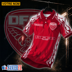 Dijon FCO – Chemise polo Nouvelle édition Avec Nom Personnalisé