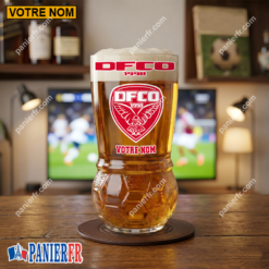 Dijon FCO – Verre à Bière Foot Édition spéciale Avec Nom Personnalisé