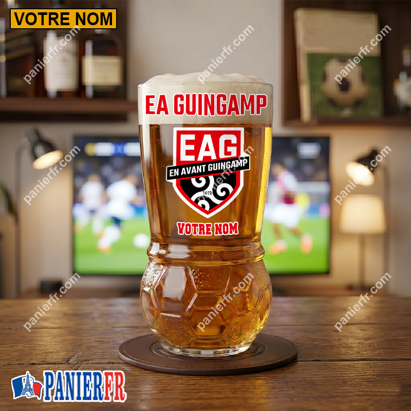 EA Guingamp – Verre à Bière Foot Édition spéciale Avec Nom Personnalisé EA Guingamp – Verre à Bière Foot Édition spéciale Avec Nom Personnalisé
