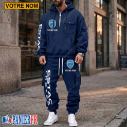ESTAC Troyes – Survêtement Streetwear Édition spéciale Avec Nom Personnalisé