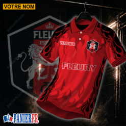 FC Fleury 91 – Chemise polo Nouvelle édition Avec Nom Personnalisé