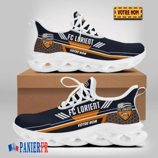Chaussures Max Soul FC Lorient – Édition limitée avec nom personnalisé Chaussures Max Soul FC Lorient – Édition limitée avec nom personnalisé