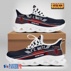 Chaussures Max Soul FC Metz – Édition limitée avec nom personnalisé