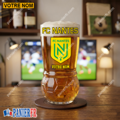 FC Nantes – Verre à Bière Foot Édition spéciale Avec Nom Personnalisé