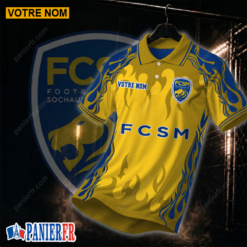 FC Sochaux-Montbéliard – Chemise polo Nouvelle édition Avec Nom Personnalisé