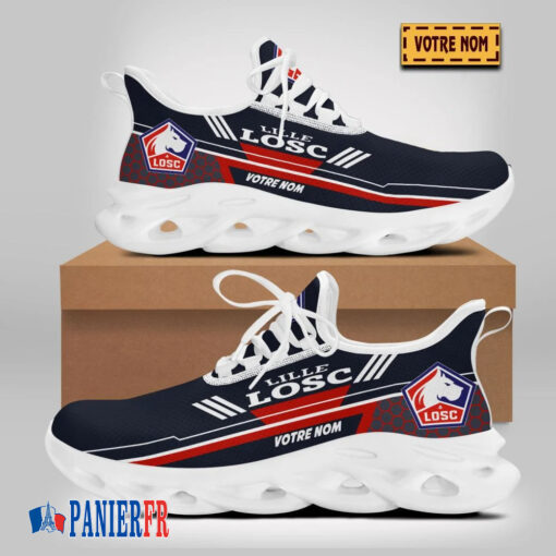 Chaussures Max Soul LOSC Lille – Édition limitée avec nom personnalisé Chaussures Max Soul LOSC Lille – Édition limitée avec nom personnalisé