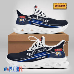 Chaussures Max Soul Olympique Lyonnais – Édition limitée avec nom personnalisé