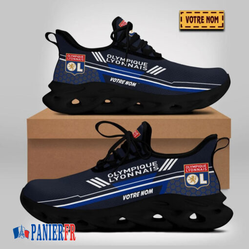 Chaussures Max Soul Olympique Lyonnais – Édition limitée avec nom personnalisé Chaussures Max Soul Olympique Lyonnais – Édition limitée avec nom personnalisé