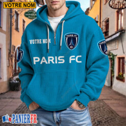 Paris FC – Hoodie Gaufré Nouveau style Avec Nom Personnalisé