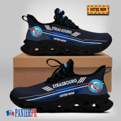 Chaussures Max Soul RC Strasbourg Alsace – Édition limitée avec nom personnalisé
