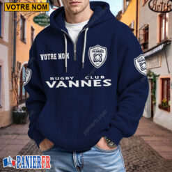 RC Vannes – Hoodie Gaufré Nouveau style Avec Nom Personnalisé