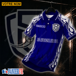 SC Aubagne Air Bel – Chemise polo Nouvelle édition Avec Nom Personnalisé
