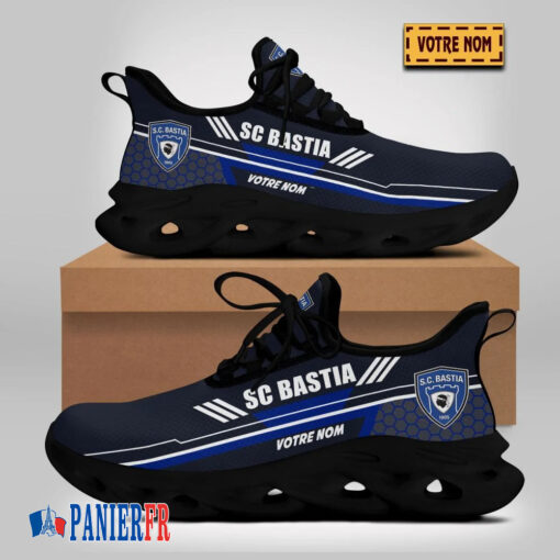 Chaussures Max Soul SC Bastia – Édition limitée avec nom personnalisé Chaussures Max Soul SC Bastia – Édition limitée avec nom personnalisé
