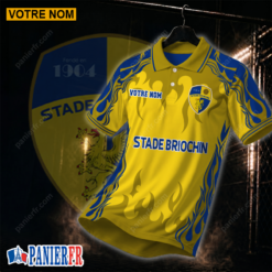 Stade Briochin – Chemise polo Nouvelle édition Avec Nom Personnalisé