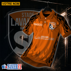 Stade Lavallois – Chemise polo Nouvelle édition Avec Nom Personnalisé